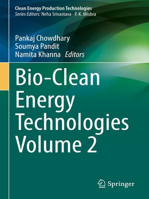 cover image of Bio-Clean Energy Technologies Volume 2